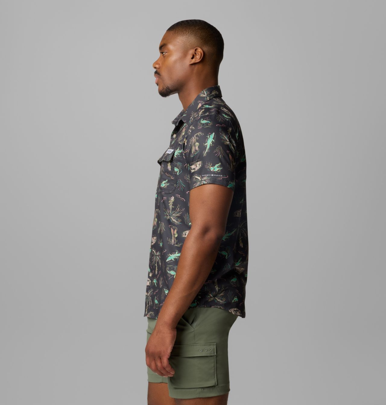 Men's PFG Uncharted™ Printed Short Sleeve Shirt | 011 | M 4