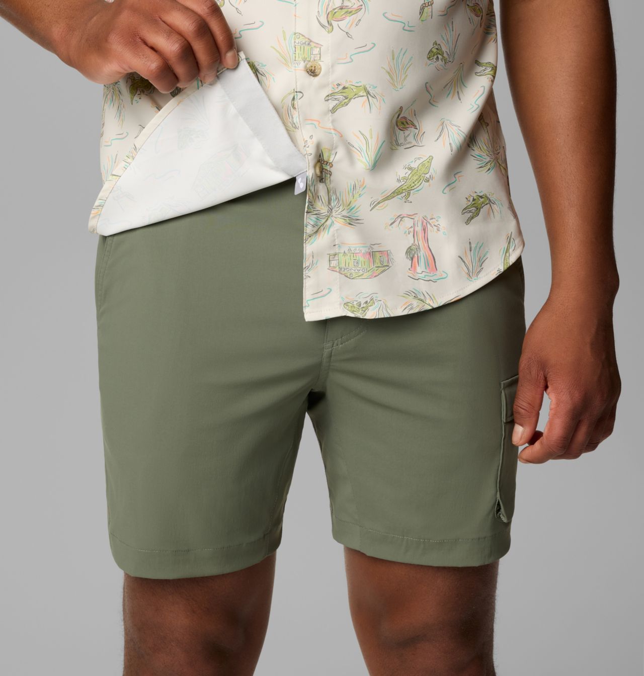 Men's PFG Uncharted™ Printed Short Sleeve Shirt 7