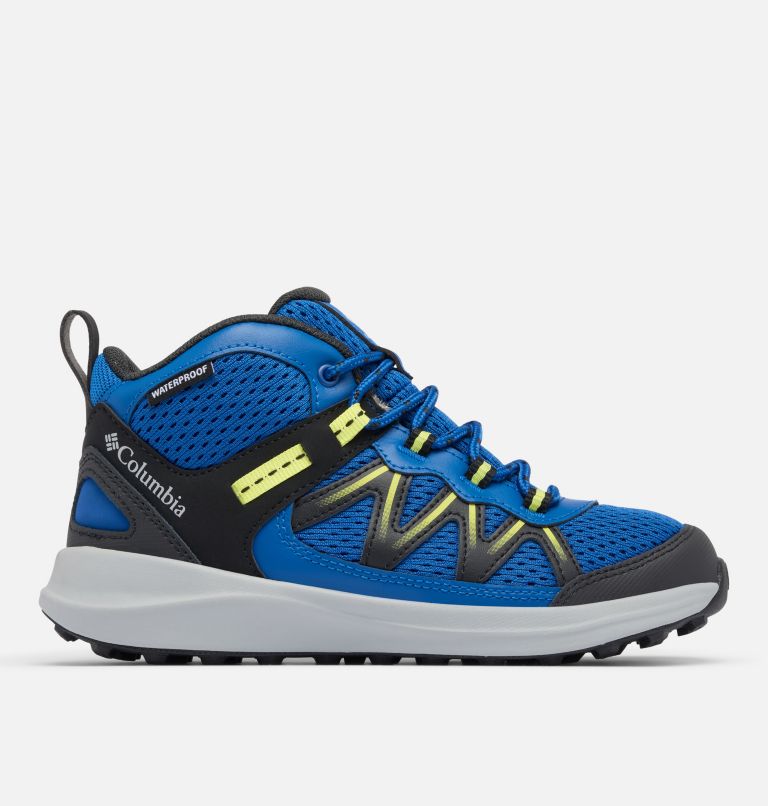 Big Kids' Peakfreak Rush Mid Waterproof Shoe, Color: Mountain Blue, Voltage, image 1