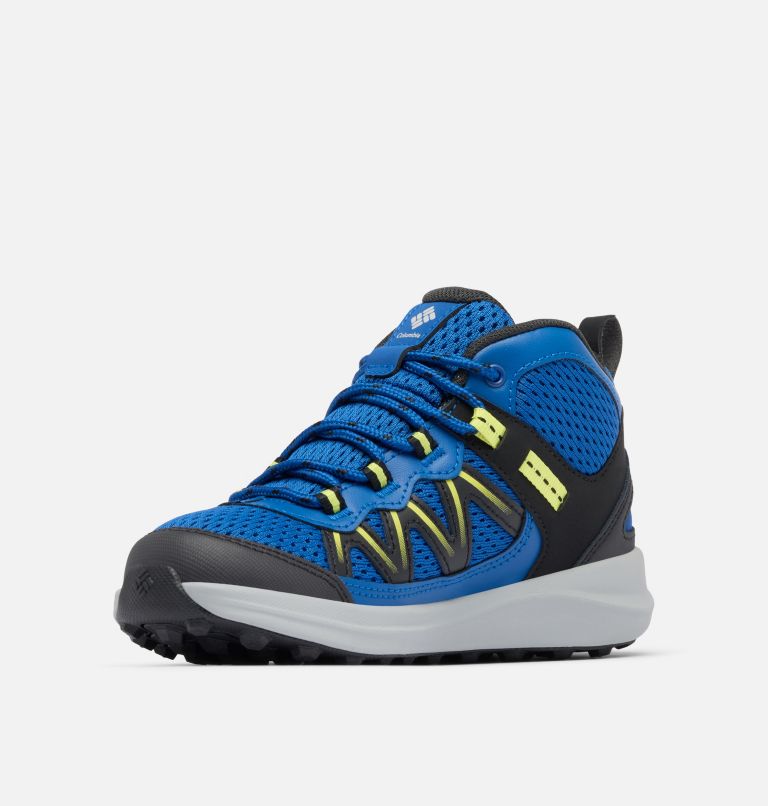 Big Kids' Peakfreak Rush Mid Waterproof Shoe, Color: Mountain Blue, Voltage, image 7