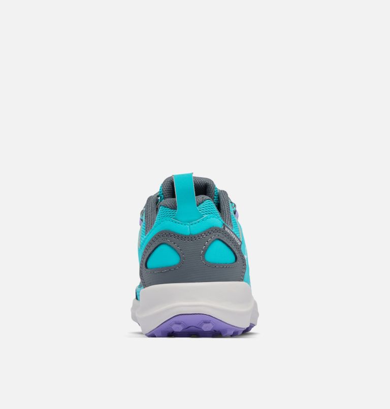 Big Kids' Peakfreak Rush Waterproof Shoe, Color: Geyser, Paisley Purple, image 2