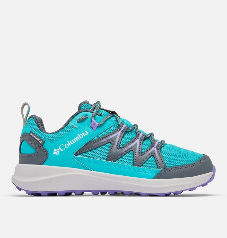Big Kids' Peakfreak Rush Waterproof Shoe, Color: Geyser, Paisley Purple, image 1