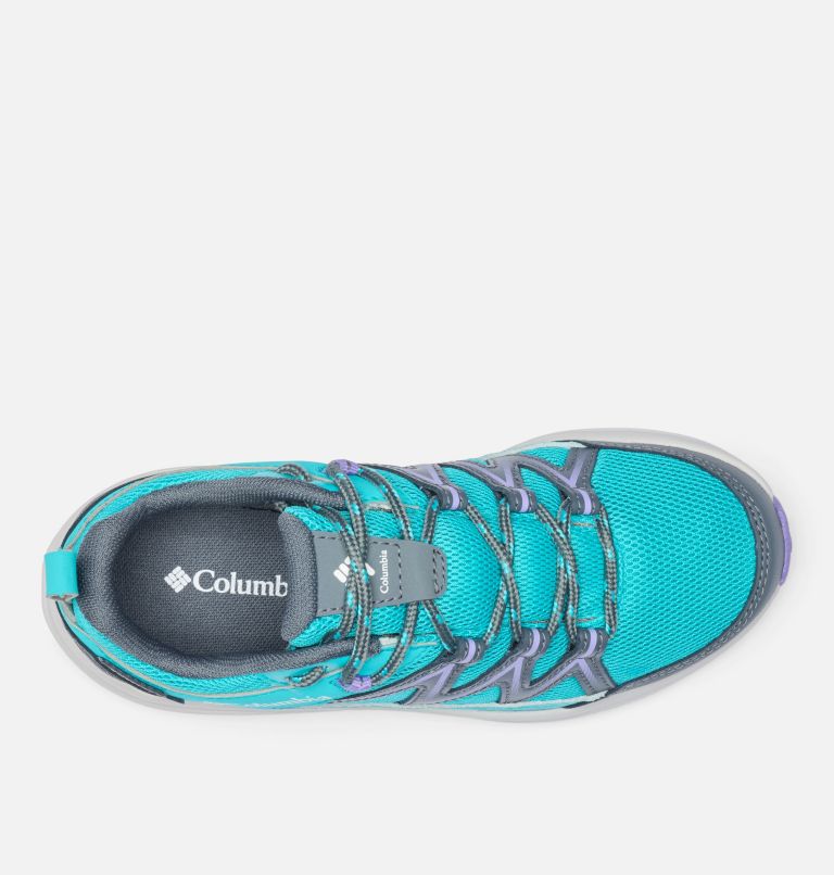 Big Kids' Peakfreak Rush Waterproof Shoe, Color: Geyser, Paisley Purple, image 4