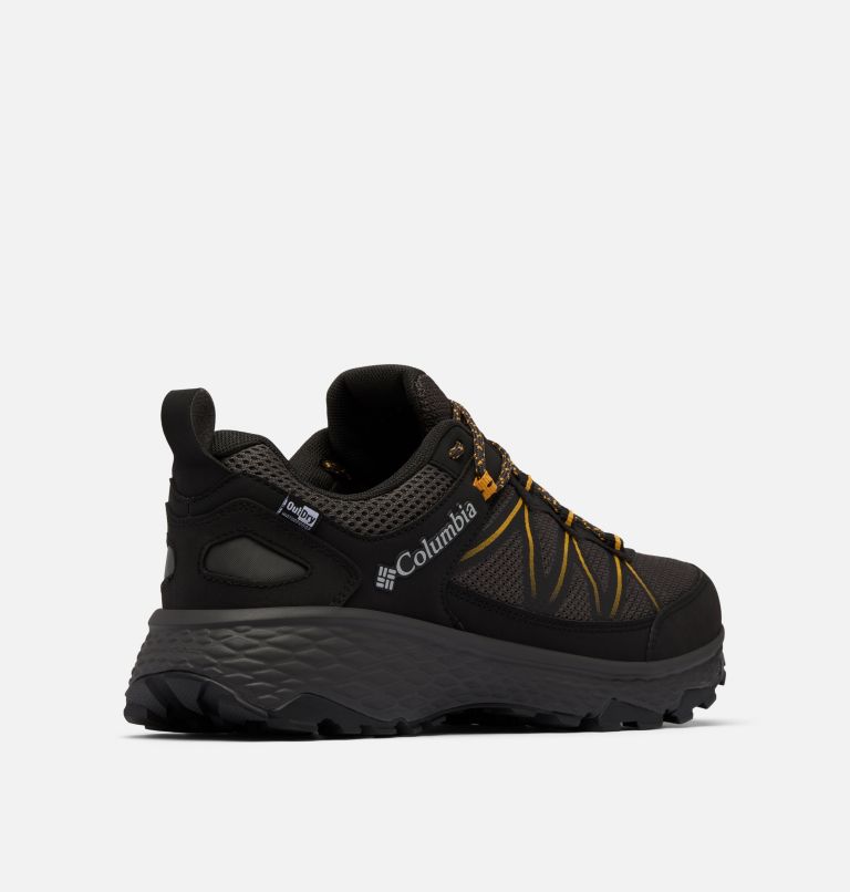Men's Peakfreak Rush Outdry Hiking Shoe, Color: Black, Raw Honey, image 9