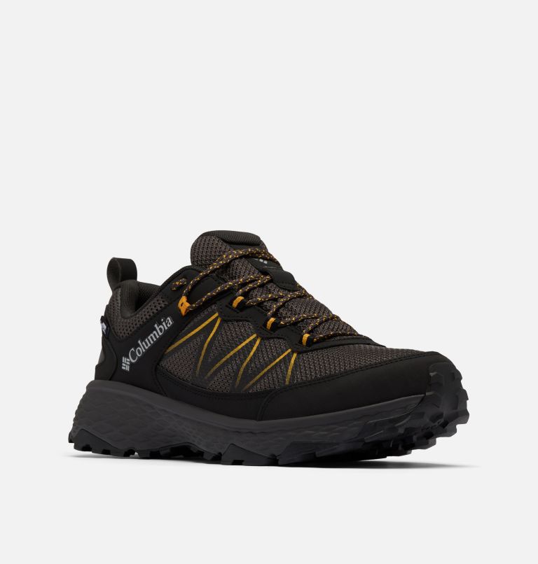Men's Peakfreak Rush Outdry Hiking Shoe, Color: Black, Raw Honey, image 2