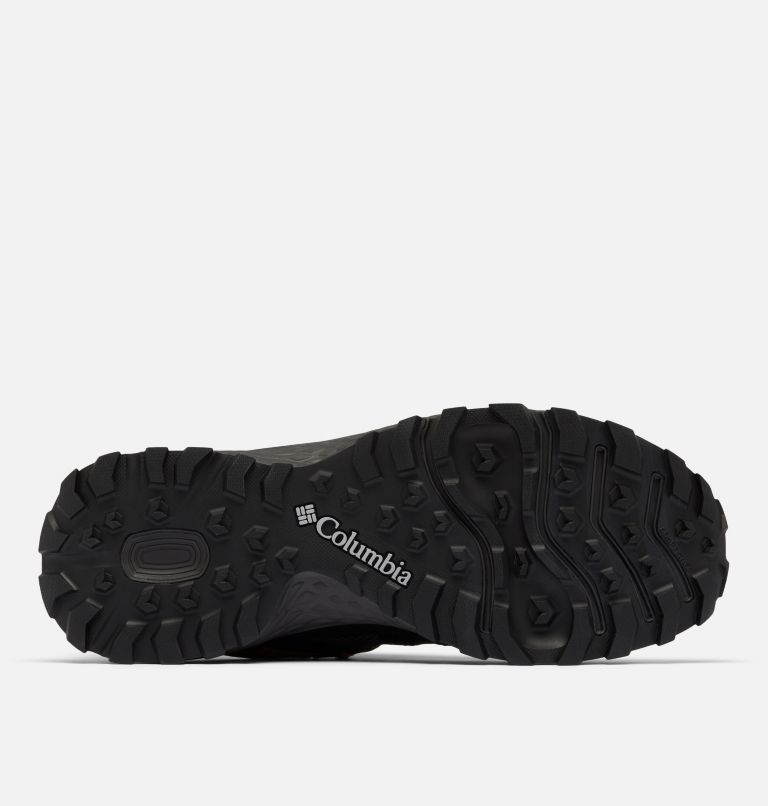 Men's Peakfreak Rush Outdry Hiking Shoe, Color: Black, Raw Honey, image 4