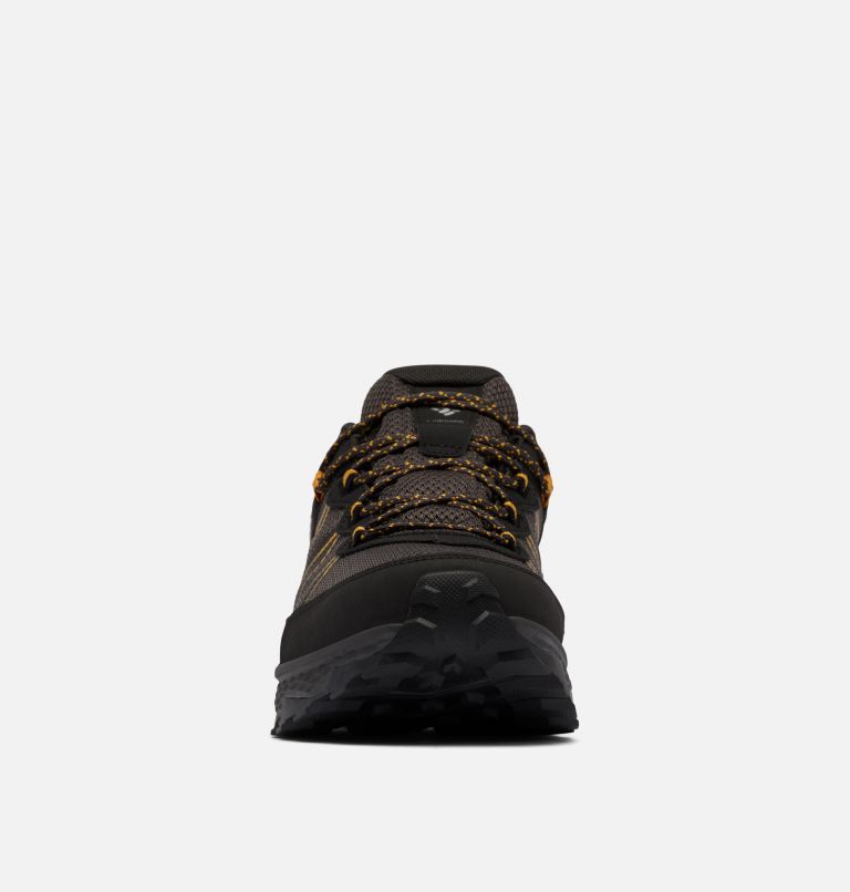 Men's Peakfreak Rush Outdry Hiking Shoe, Color: Black, Raw Honey, image 7