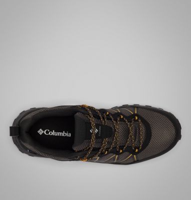 Men's Peakfreak Rush OutDry Shoe, Color: Black, Raw Honey, image 12