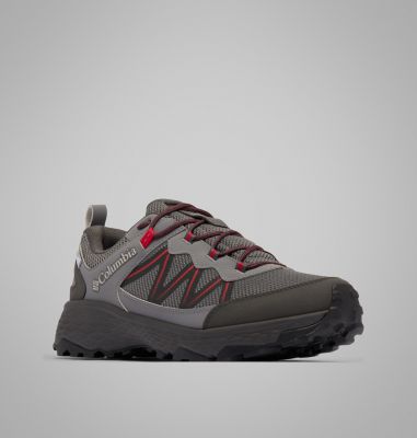 Men's Peakfreak Rush OutDry Shoe, Color: City Grey, Mountain Red, image 15