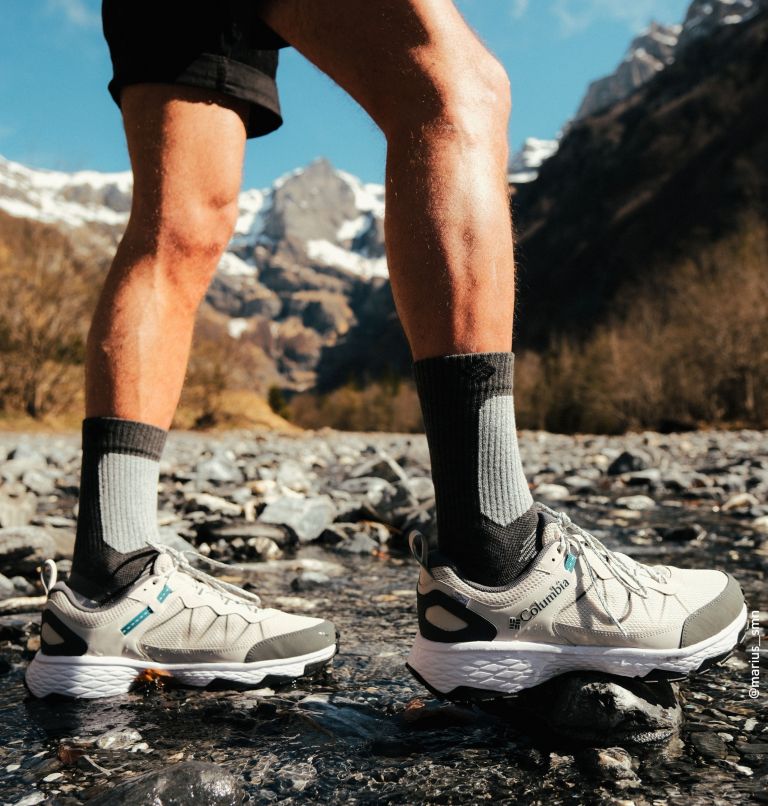 Peakfreak Rush Outdry Wanderschuhe für Männer, Color: Moonstone, River Blue, image 15