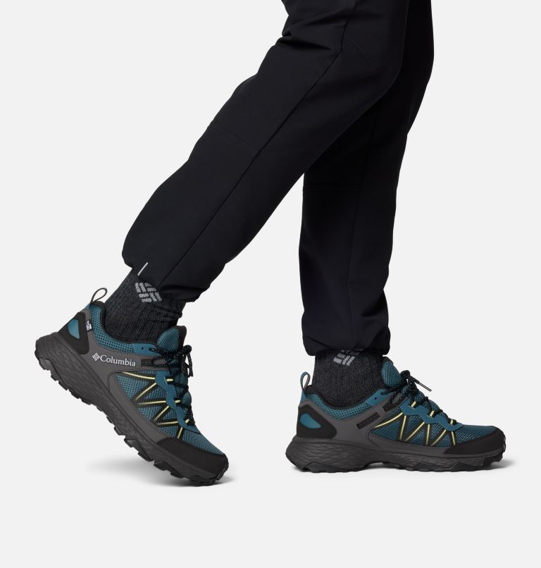 Men's Peakfreak Rush OutDry Shoe, Color: Everblue, Citron Haze, image 3