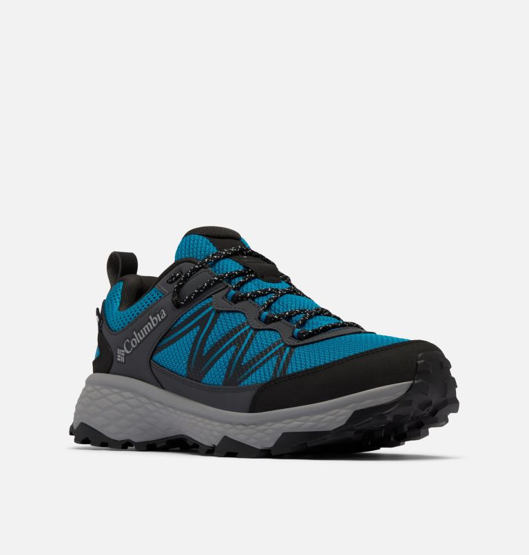 Men's Peakfreak Rush Outdry Hiking Shoe, Color: Blue Echo, Black, image 2