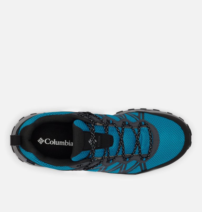 Men's Peakfreak Rush Outdry Hiking Shoe, Color: Blue Echo, Black, image 3