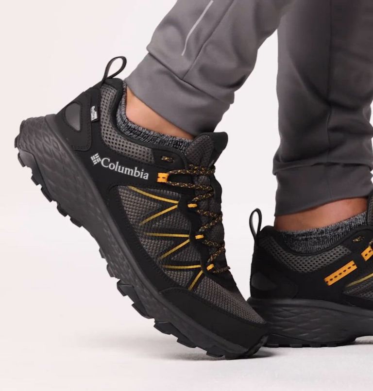 Men's Peakfreak Rush OutDry Shoe - Wide, Color: Black, Raw Honey
