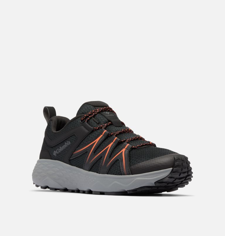 Men's Peakfreak Roam Hiking Shoe, Color: Black, Red Quartz, image 2