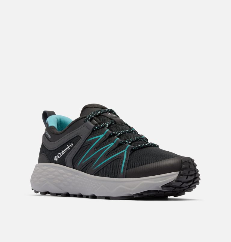 Zapatillas de senderismo impermeables Peakfreak Roam para mujer, Color: Black, Teal, image 2