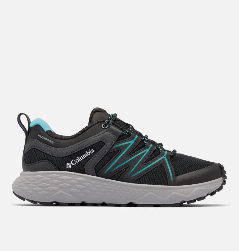 Zapatillas de senderismo impermeables Peakfreak Roam para mujer, Color: Black, Teal, image 1