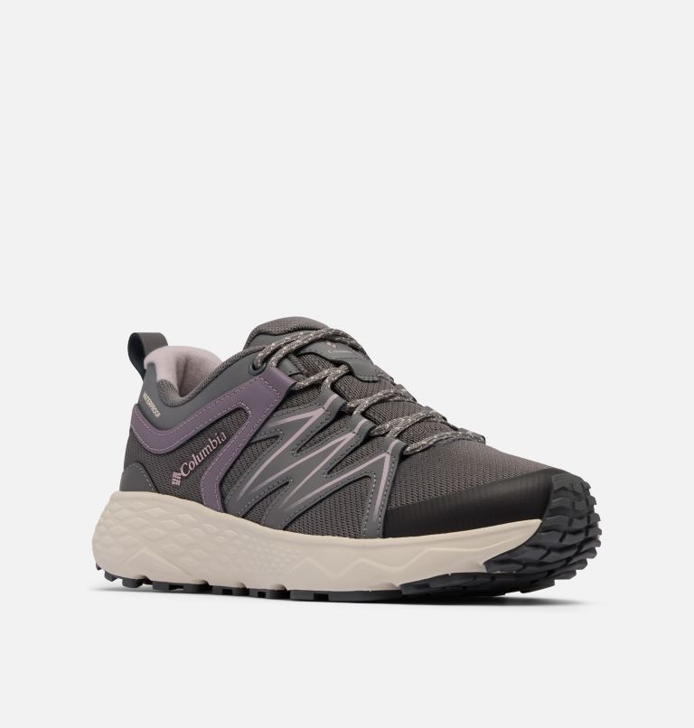 Women's Peakfreak Roam Waterproof Hiking Shoe, Color: City Grey, Granite Purple, image 2