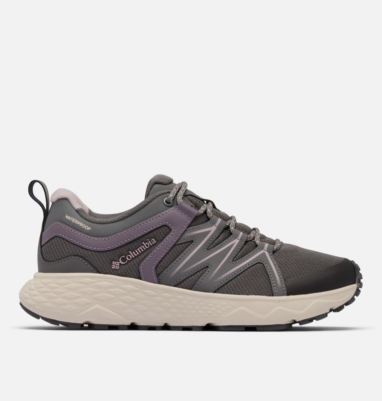 Women's Peakfreak Roam Waterproof Hiking Shoe, Color: City Grey, Granite Purple, image 1