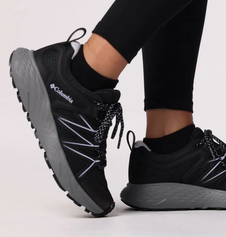 Women's Peakfreak Roam Walking Shoe, Color: Black, Snowdrift