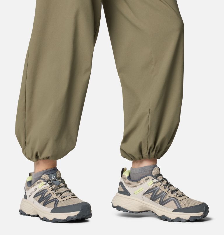 Women's Peakfreak Rush Outdry Hiking Shoe, Color: Canvas Tan, Citron Haze, image 10