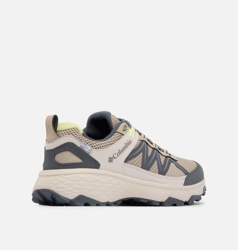 Women's Peakfreak Rush Outdry Hiking Shoe, Color: Canvas Tan, Citron Haze, image 9