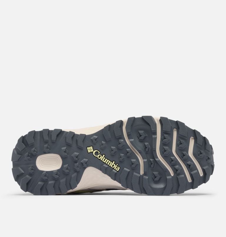 Women's Peakfreak Rush Outdry Hiking Shoe, Color: Canvas Tan, Citron Haze, image 5