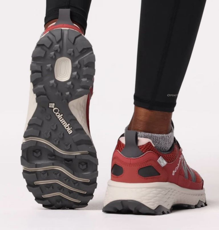 Zapatillas de senderismo Peakfreak Rush Outdry para mujer, Color: Dusty Crimson, Pink Haze