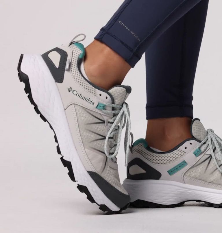 Women's Peakfreak Rush OutDry Shoe - Wide, Color: Moonstone, Teal