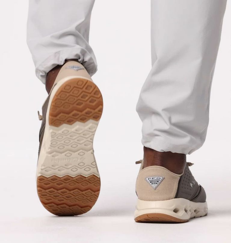 Men's PFG Bahama X Relaxed Shoe, Color: Mud, Oxford Tan