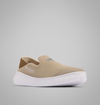 Men's PFG Boatside Vent Shoe, Color: Canvas Tan, Delta, image 3