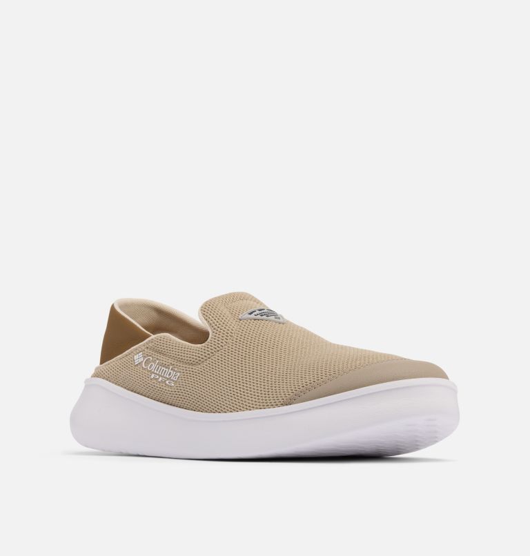 Men's PFG Boatside Vent Shoe, Color: Canvas Tan, Delta, image 3