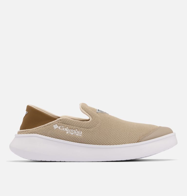 Men's PFG Boatside Vent Shoe, Color: Canvas Tan, Delta, image 1