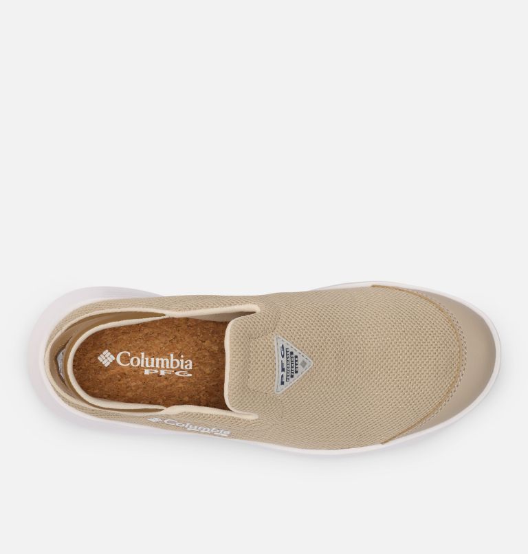 Men's PFG Boatside Vent Shoe, Color: Canvas Tan, Delta, image 4