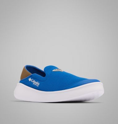 Men's PFG Boatside Vent Shoe, Color: Vivid Blue, Delta, image 15