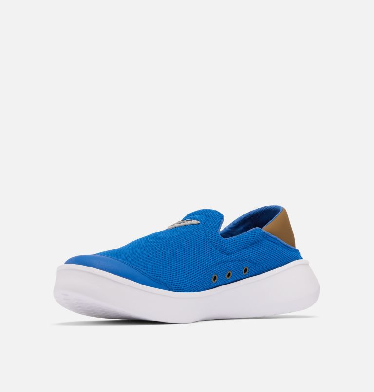 Men's PFG Boatside Vent Shoe, Color: Vivid Blue, Delta, image 7