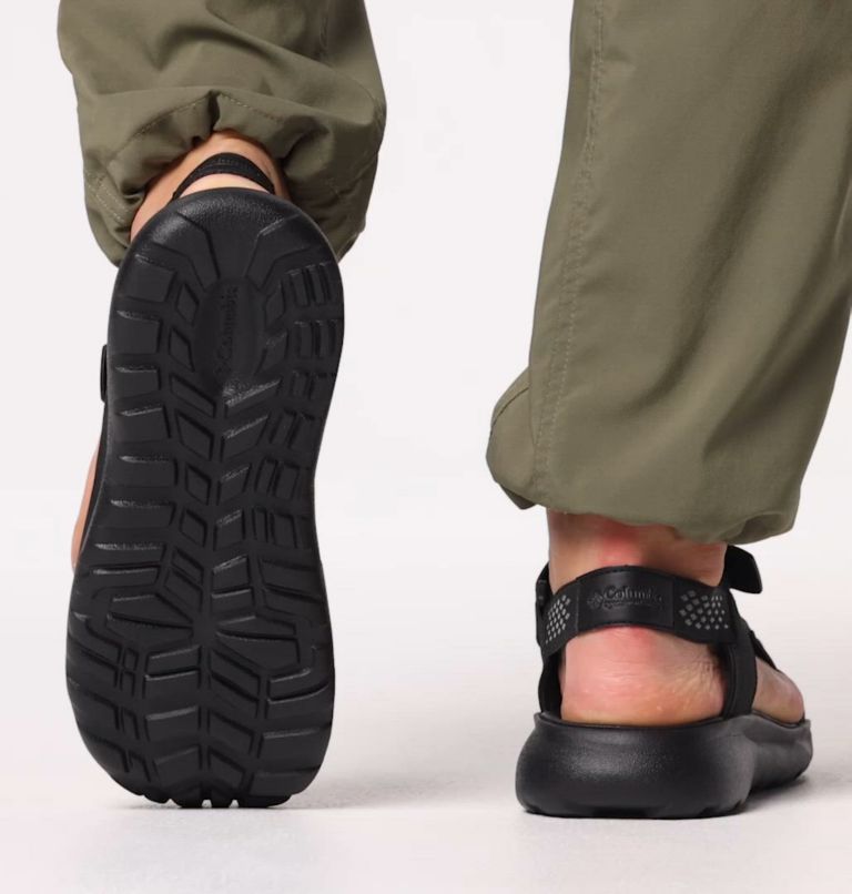 Men's Peakfreak Roam Sandal, Color: Black, Charcoal