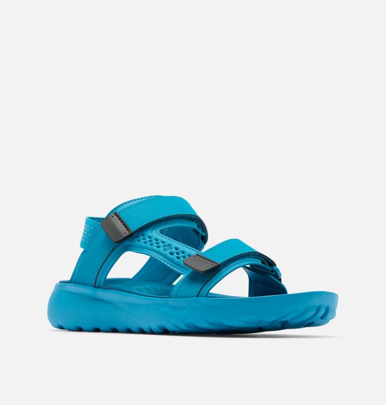 Men's Peakfreak Roam Sandal, Color: Blue Echo, Black, image 3