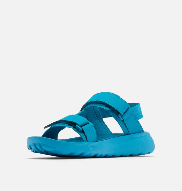 Men's Peakfreak Roam Sandal, Color: Blue Echo, Black, image 7