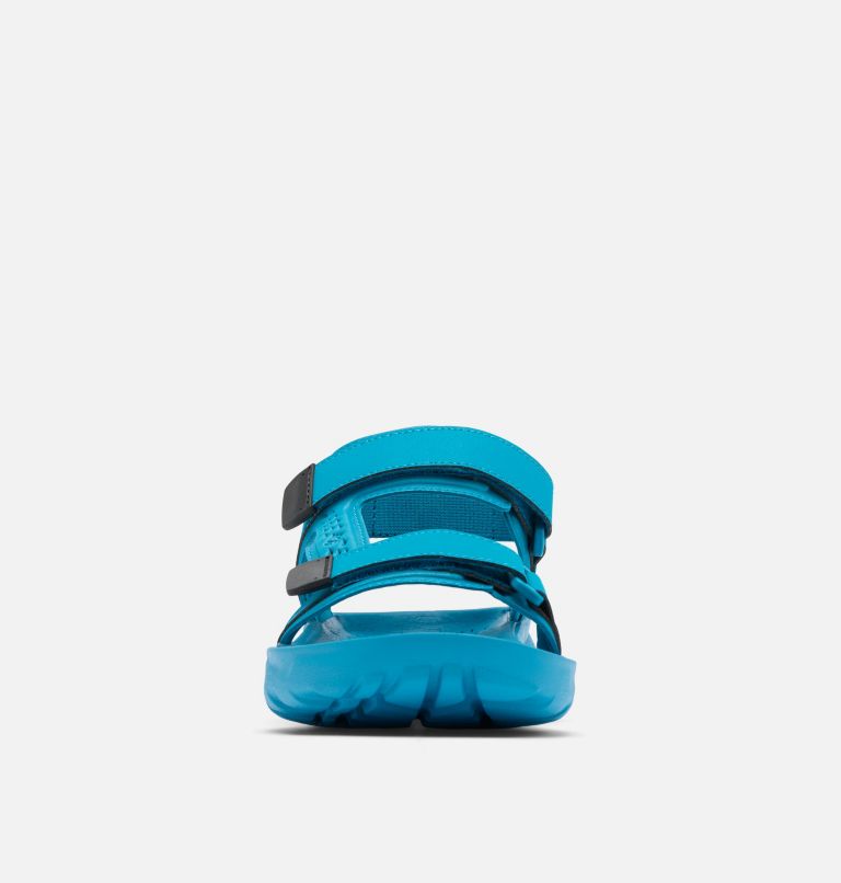 Men's Peakfreak Roam Sandal, Color: Blue Echo, Black, image 8