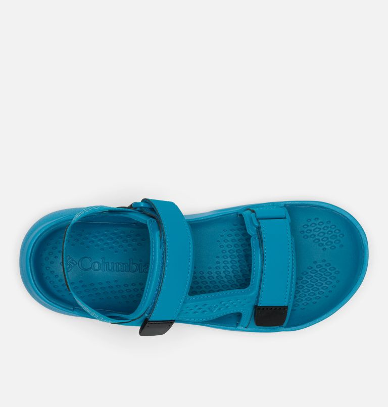 Men's Peakfreak Roam Sandal, Color: Blue Echo, Black, image 4