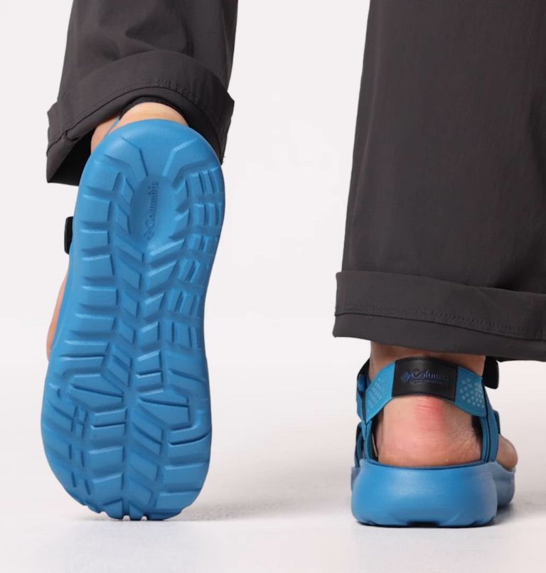 Men's Peakfreak Roam Sandal, Color: Blue Echo, Black