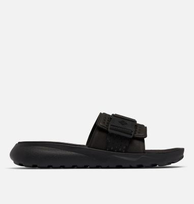 Men's PeakFreak Roam Slide Sandal, Color: Black, Oxford Tan, image 1