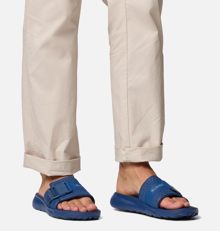 Men's Peakfreak Roam Slide Sandal, Color: Carbon, Grey Vapor, image 10