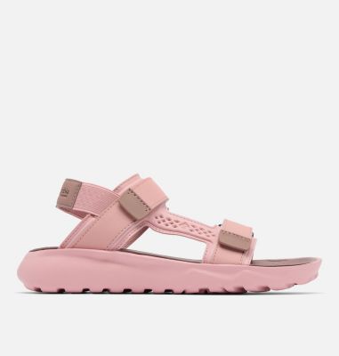 Women's Peakfreak Roam Sandal, Color: Eraser Pink, Mocha, image 1