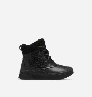 Women's OUT N ABOUT IV CHILLZ LUX Waterproof Boots, Color: Black, Black, image 1