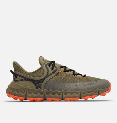 Men's Voyager FLX Sneaker, Color: Stone Green, Tangy Orange, image 1