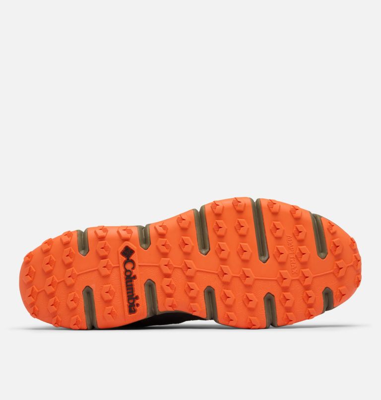 Men's Voyager FLX Shoe, Color: Stone Green, Tangy Orange, image 4