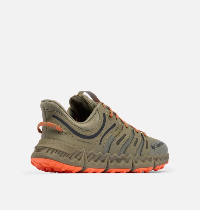 Men's Voyager FLX PCT Shoe, Color: Stone Green, Tangy Orange, image 9