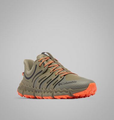 Men's Voyager FLX PCT Shoe, Color: Stone Green, Tangy Orange, image 15